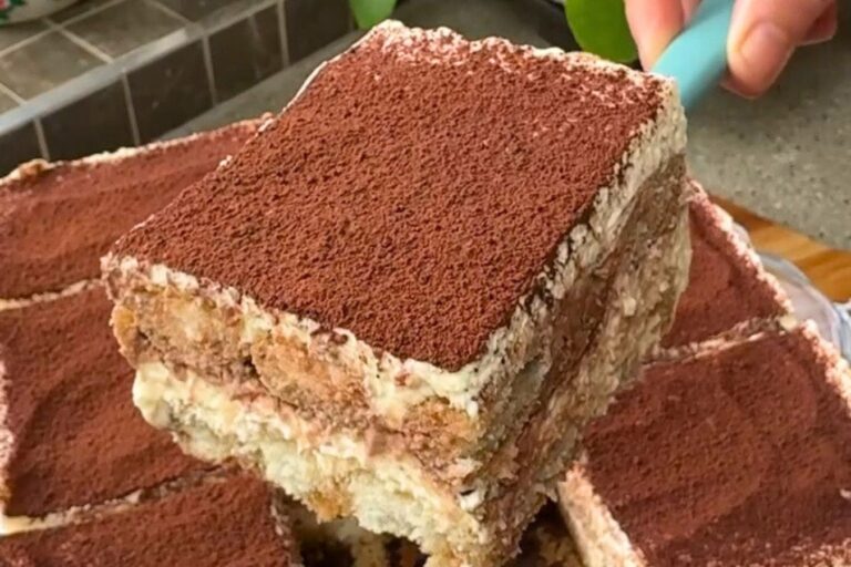 Receta Tiramisú Casero