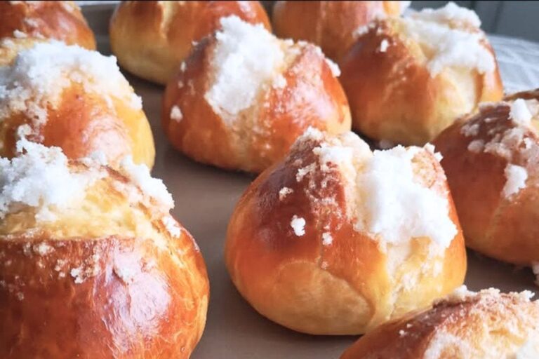 Receta de Bollo Suizo