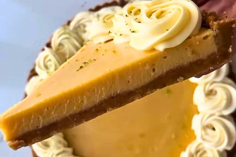 Pie de Limón Fácil con Galletas María