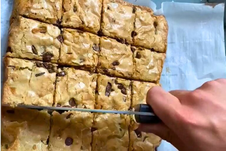 Receta Fácil de Blondie