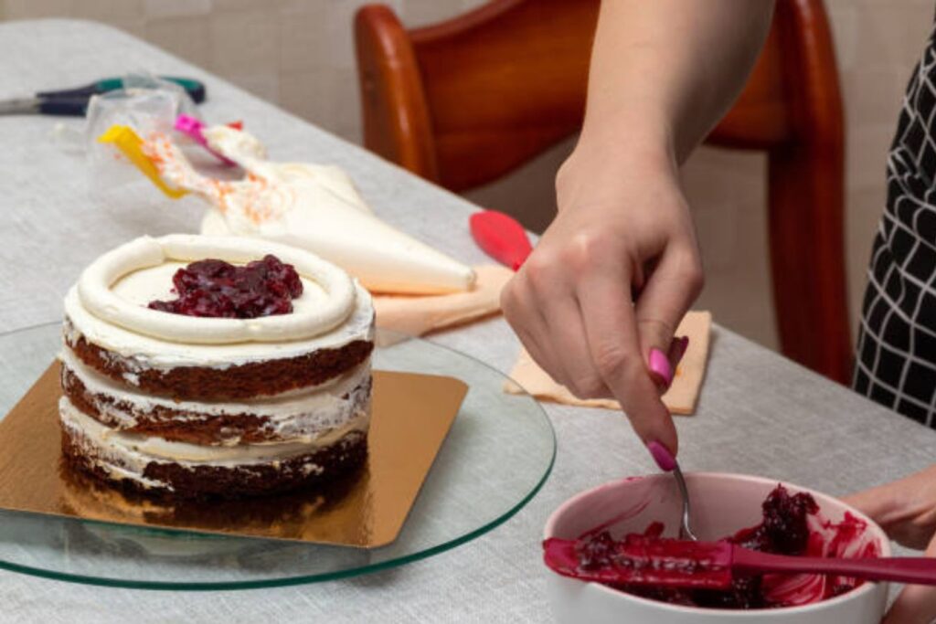 Decorar pasteles con frutas