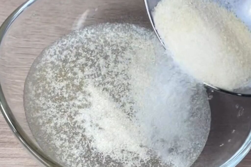 Hidrata bien la gelatina