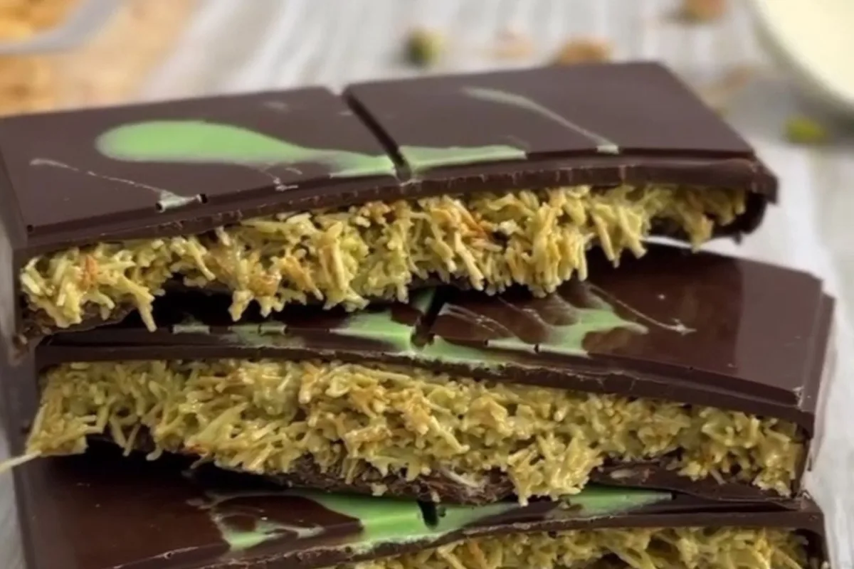 Receta Chocolate Dubai Casero